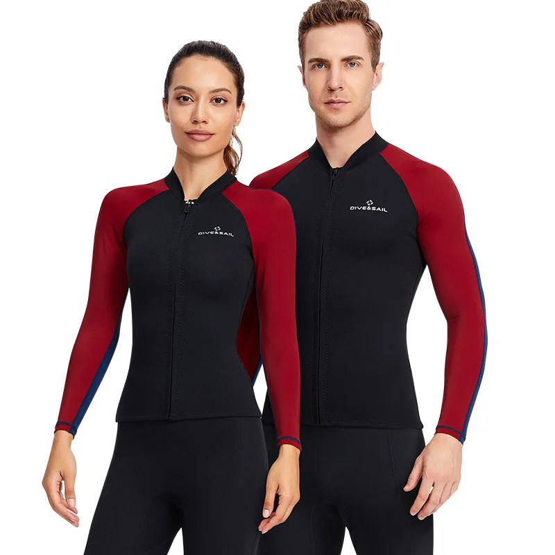 

Мужской неопреновый гидрокостюм с длинным рукавом и разрезом, 2023 мм