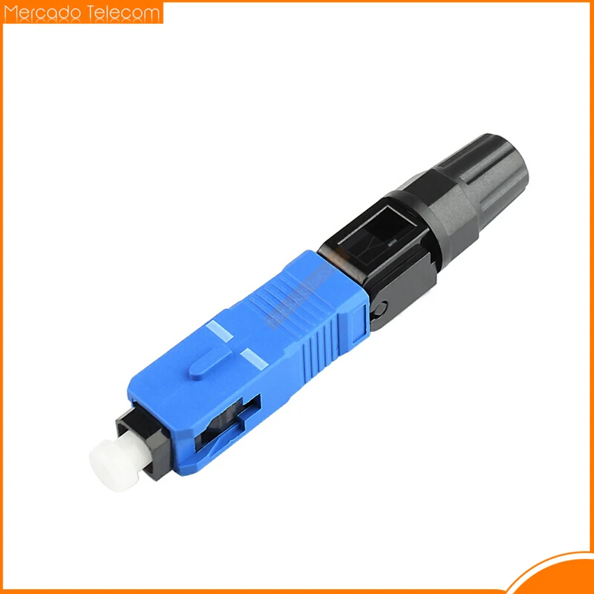 50/100/200 PCS FTTH UPC/APC Single Mode Fiber Optic Fast Connector SC Quick Connector FTTH Tool Cold Connection Optical Adapter