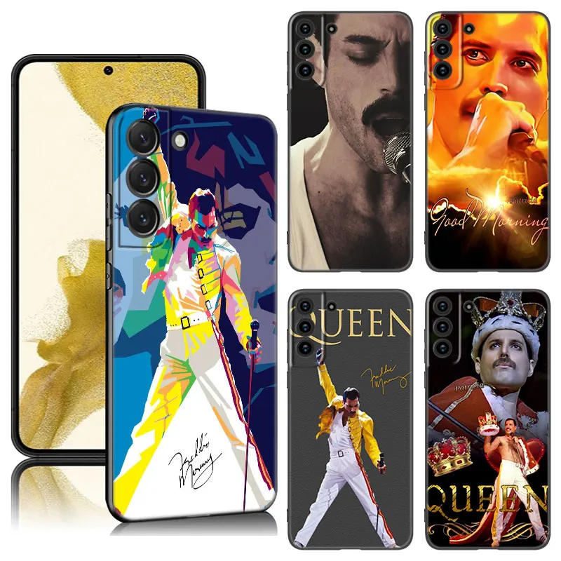 

Queen Freddie Mercury Phone Case For Samsung Galaxy S20 S21 S22 S23 Ultra FE S10E S10 Lite S8 S9 Plus S6 S7 Edge Silicone Cover