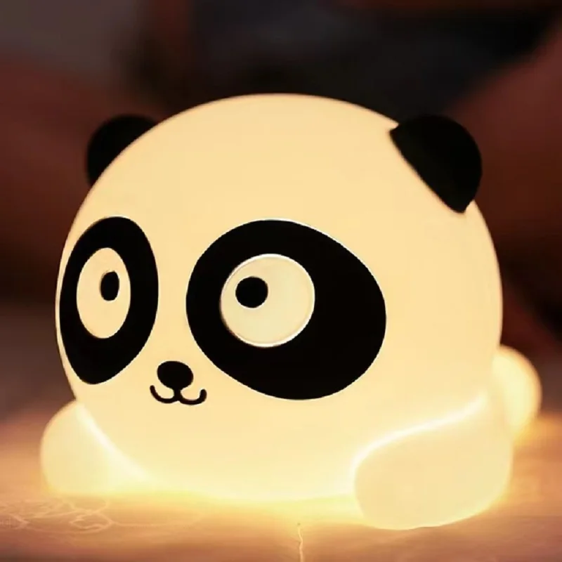 

Panda Silicone Creative Gift USB Charging Warm Pat With Sleeping Lights
