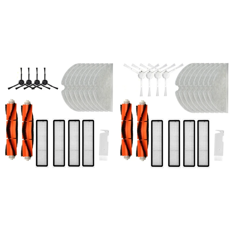 

Для Dreame Bot L10 Pro D9 Запчасти для роботизированного пылесоса Kits основная боковая щетка фильтры тряпка