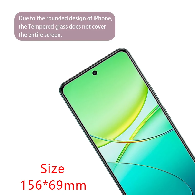 Чехол для телефона vivo y38 y58 закаленное стекло на vivoy38 vivoy58 y 38 58 38y 58y задняя крышка 360