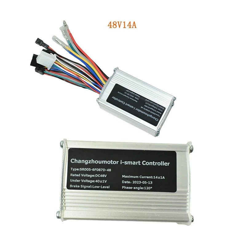 Металлический квадратный волновой контроллер 48 В 14 а 250 Вт/350 Вт литиевая батарея
