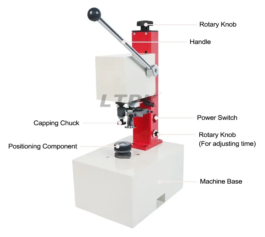 LTPK 10-35 мм укупорочная машина для бутылок с пенициллином антибиотические щипцы