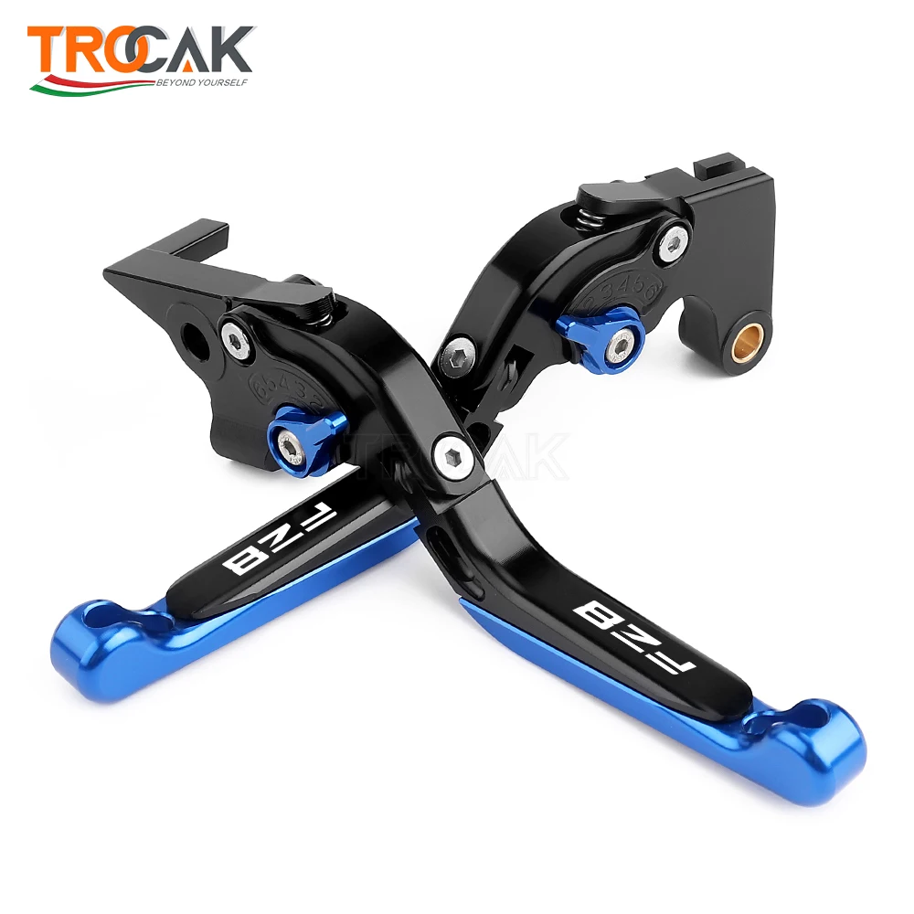 Новый логотип FZ8 CNC Складные Выдвижные рычаги тормозной муфты мотоцикла для Yamaha FZ