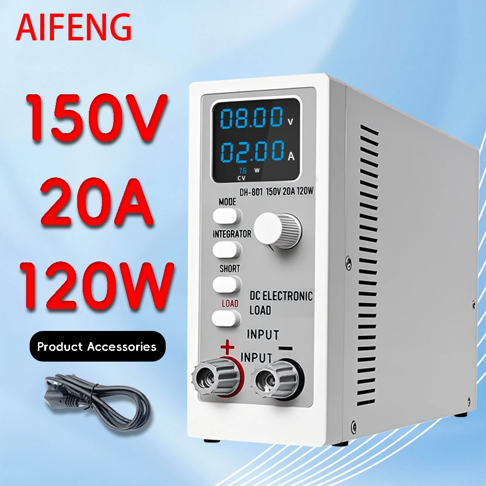 

Цифровой тестер емкости аккумулятора 120Вт 150В 20А