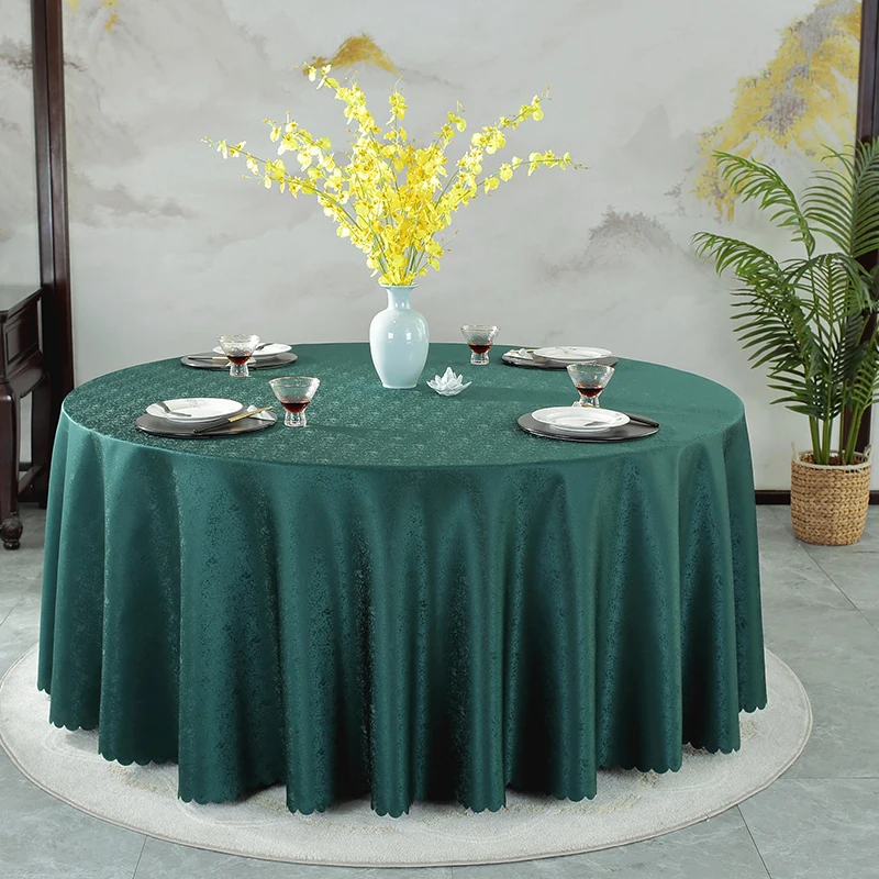 

Thick restaurant mat tablecloth, household tablecloth, restaurant round tablecloth