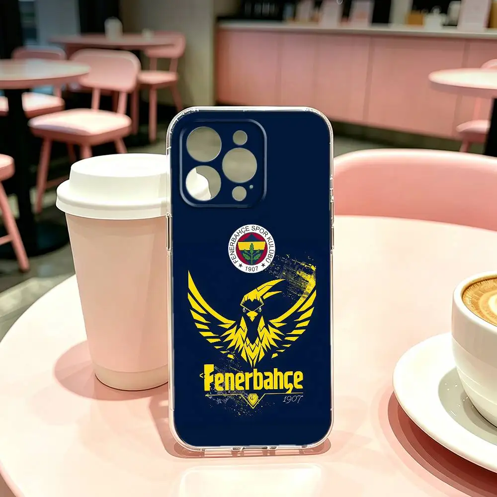 Фото Чехол для телефона 1970 T-Turkey F-Fenerbahce FC для iPhone 17, 16, 15, 14, 13, 12, 11 Plus, Pro Max, мягкий прозрачный чехол №2