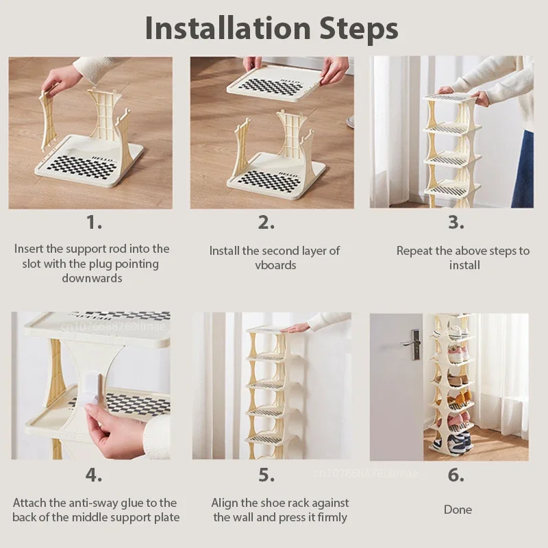 Полка для обуви домашний дверной проем многослойный шов офисный общежитие шкаф