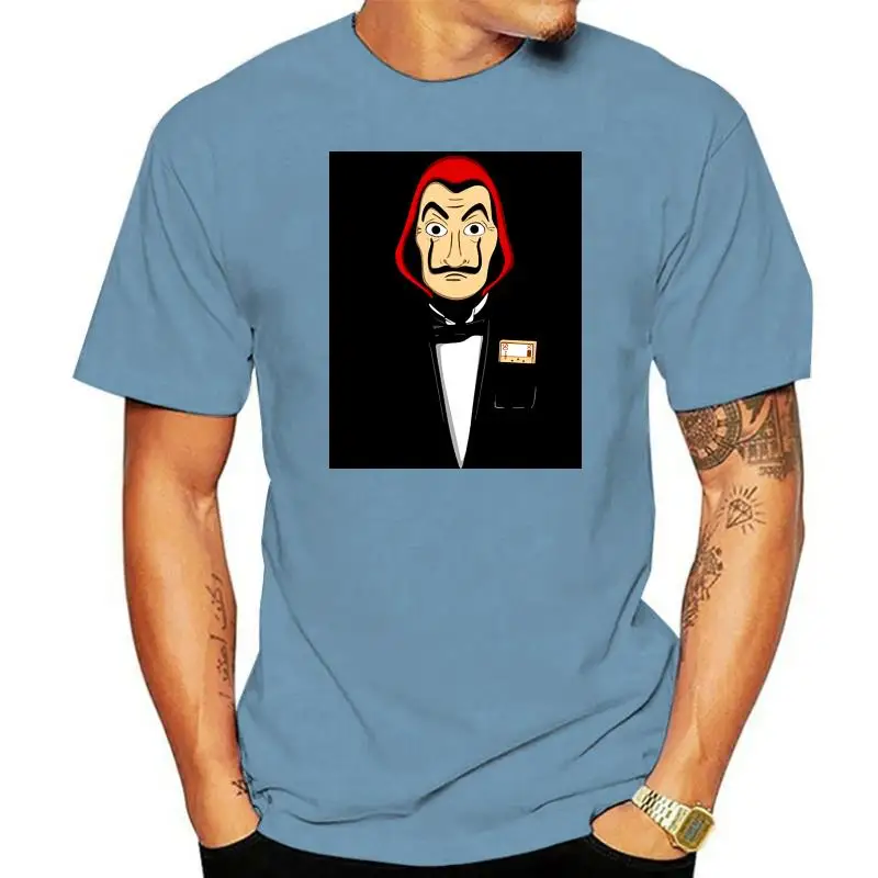 

Men La Casa De Papel Tshirt Luxury Money Heist Bella Ciao T-Shirt Short Sleeves Eco Cotton Casual T Shirt O Neck Novelty Clothes