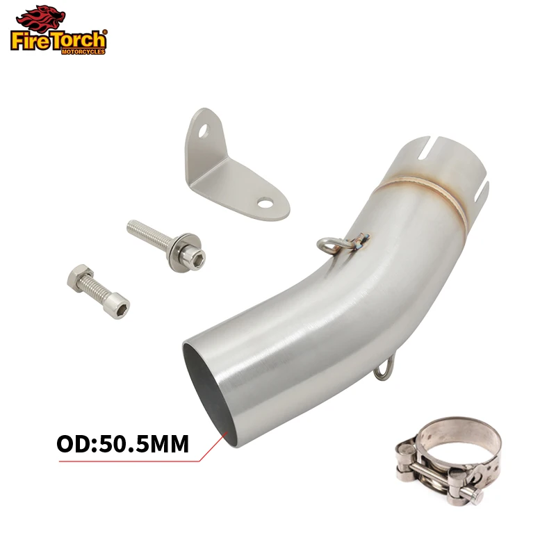 

Выхлопная система мотоцикла, среднее промежуточное соединение, труба для стойки 51 мм для Suzuki GSXS1000 GSX-S1000 GSX S1000F KATANA 1000 2015-2021