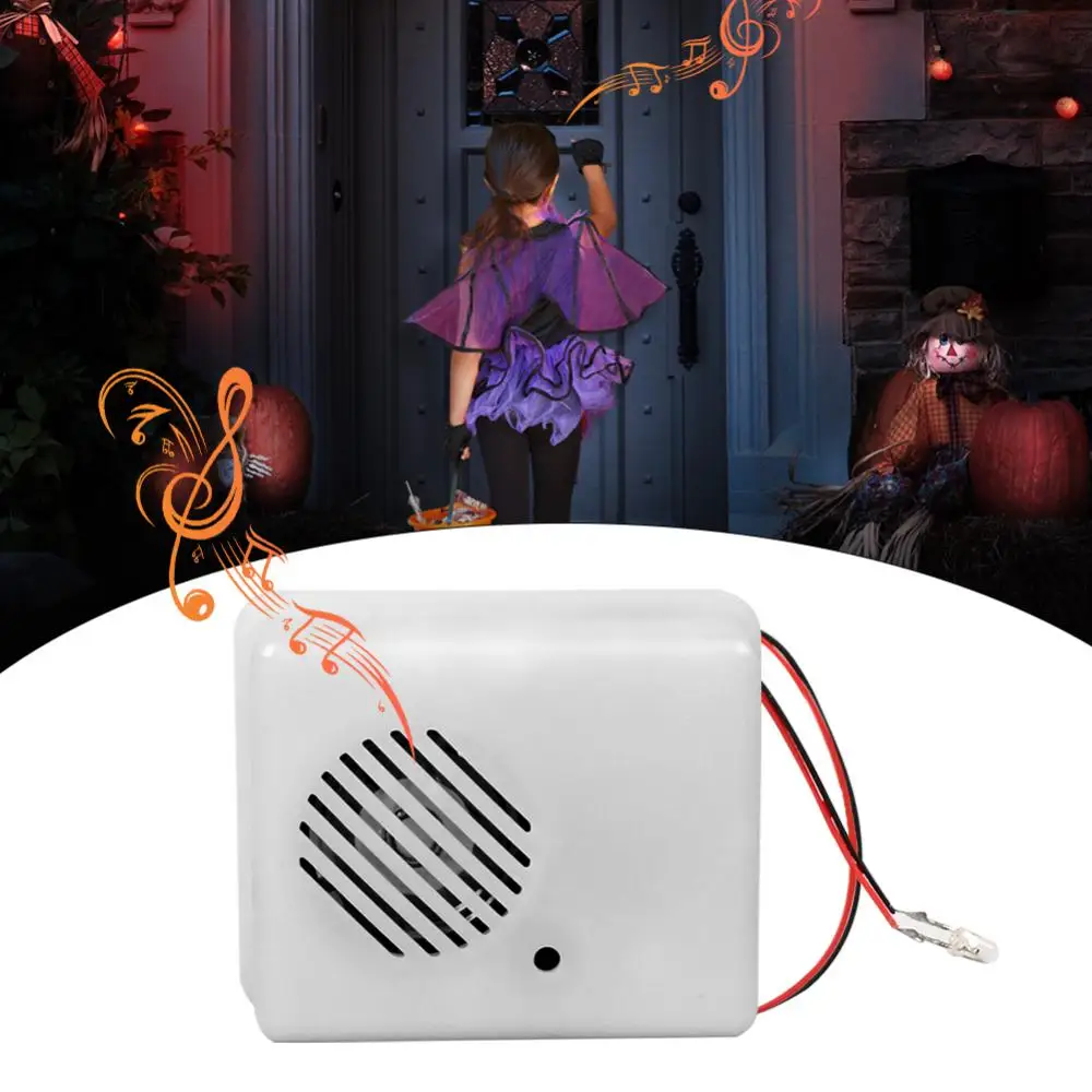 

Scream Speaker Scary Creative Voice-activated Props Funny Halloween Sound Sensor Horror Screaming Prop Sound Sensor Tricky