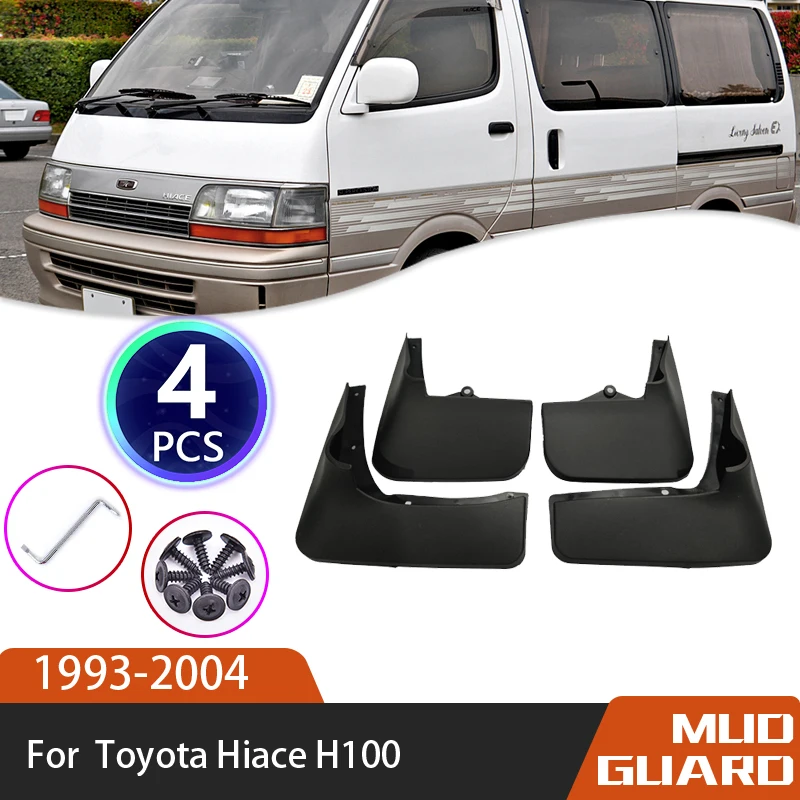 

4 Piece Set Of Car Fender For Toyota Hiace H100 Commuter Granvia HiClass 1993-2004 Fender Trim Panel Car Accessories