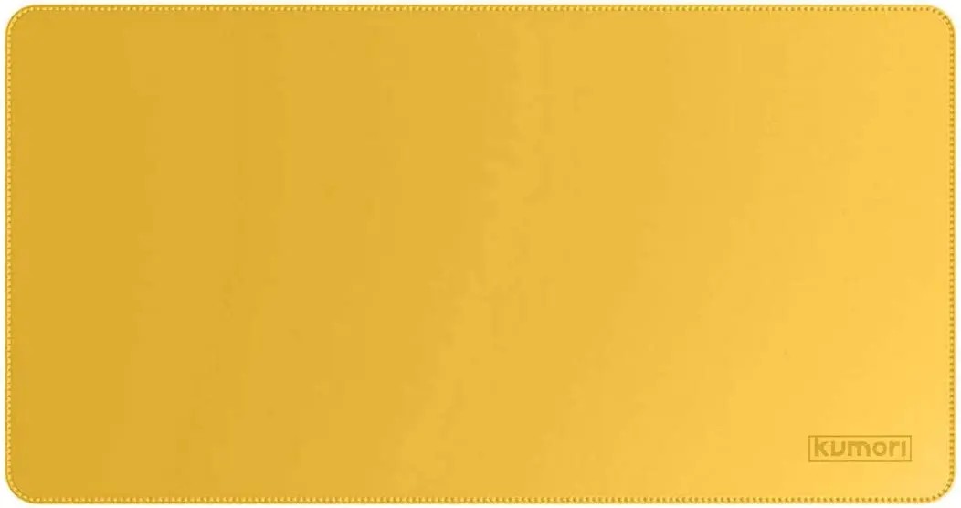 

Deskmat Mouse Pad Grande Material Sintético - Não é Couro Animal - Ultradurável Atóxico Resistente à Água (Vermelho 60x