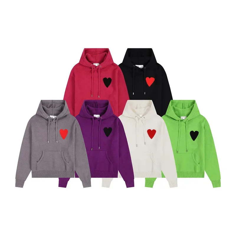 

2023 Fashion Casual Top Pullover Couple Heart shaped Pullover