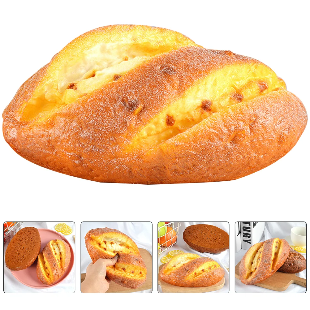 

Bread Model Artificial Fake Toys Kitchen Play Lifelike Loaf Cake Accessories Dessert Rolls Pretend Kids Simulation Props