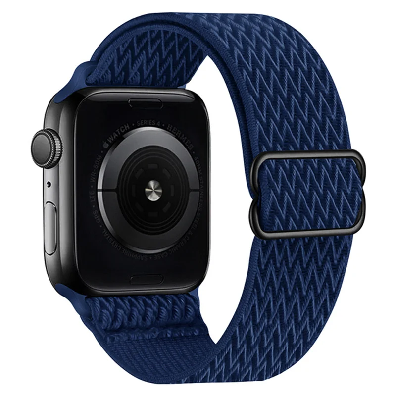 

Nylon solo loop Strap For Apple Watch band 49mm 45mm 44mm 42mm 41mm 40mm 38mm Bracelet on Smart iwatch series ultra 8 7 6 SE 5 3