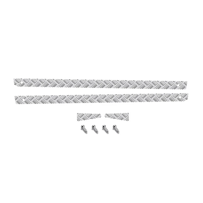 

for MN D90 D99S MN99S 1/12 RC Car Upgrade Parts Rear & Side Metal Skid Plate Antiskid Board Scratch Prevention