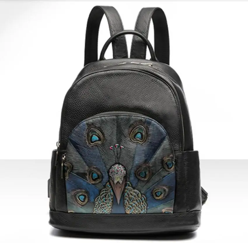 Высококачественный кожаный рюкзак для женщин новинка 2022 повседневный дорожный