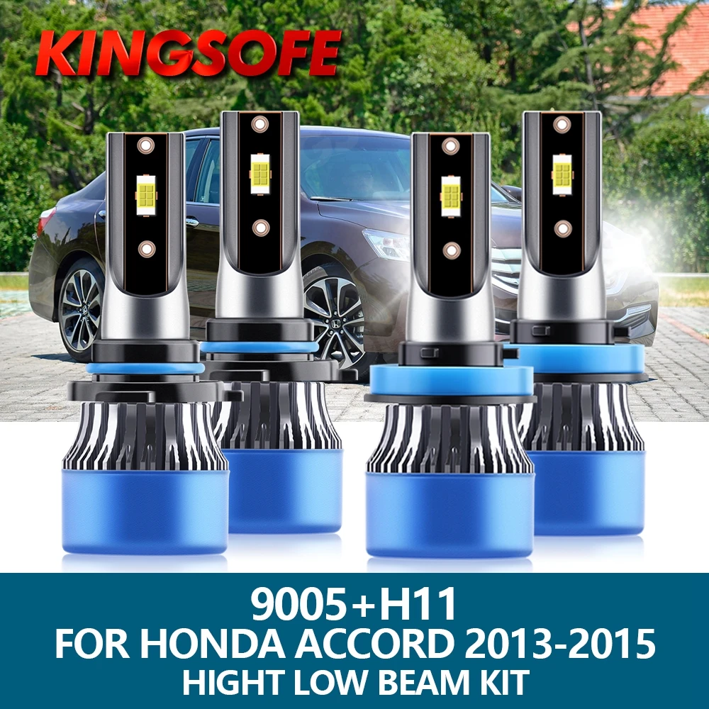

Roadsun H11 Car Light LED Headlight 9005 HB3 20000Lm 110W CSP Chip 6500K Hight Low Beam Bulbs Kit For Honda Accord 2013-2015