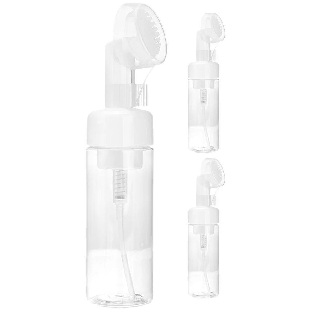 

3 Pcs Foam Bottle Mousse Foaming Soap Dispenser Plastic Clear Plastic Container Travel Hand Foams Pump