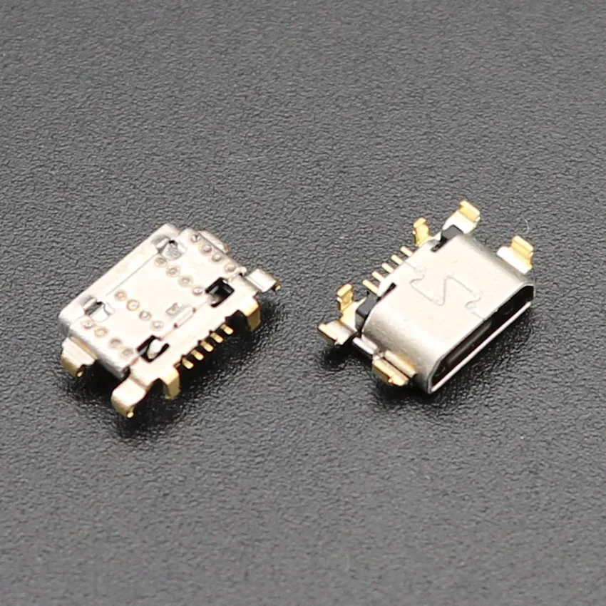 Фото 10 шт., ремонт порта зарядки, сменный разъем, разъем Micro USB для Motorola MOTO E5Plus E5 Plus №4