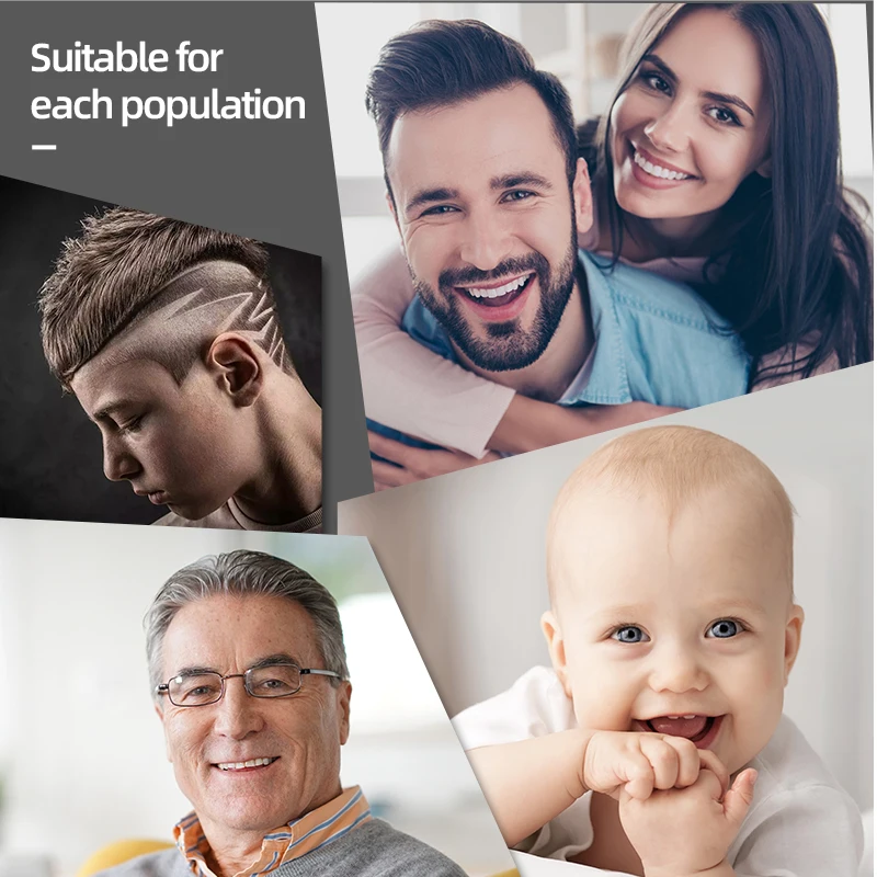 New Electric Barber Clipper Full Metal Professional Hair Trimmer For Men Beard Hair Clipper Finishing Hair Cutting Machine