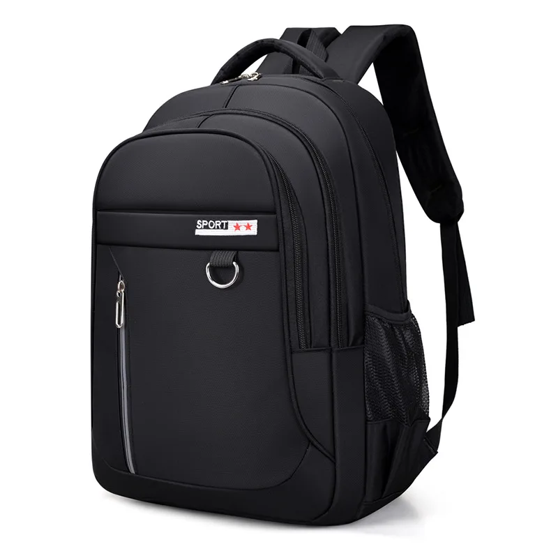 

Large Capacity Men's Backpack Travel 15.6"; Laptop Black School Backpacks Bags Teen College Book Bags Boy Gril Student Backpack