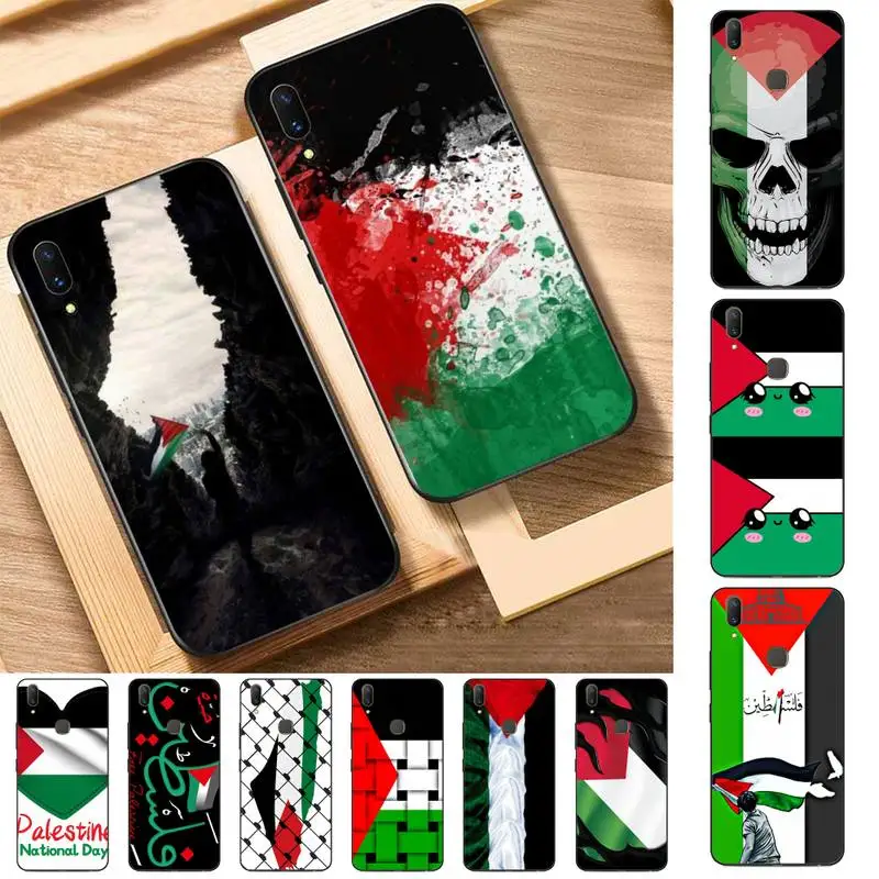 

Palestine Flag Phone Case for Vivo Y91C Y11 17 19 17 67 81 Oppo A9 2020 Realme c3