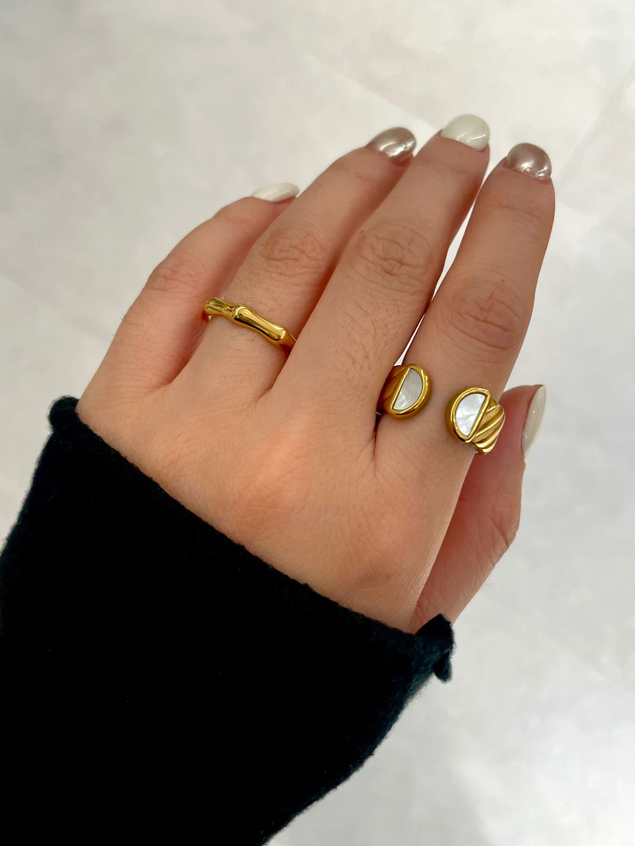 Кольца из нержавеющей стали Peri'sBox для женщин