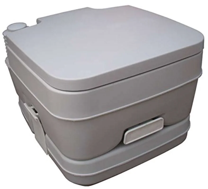 

(700340019) Tan Portable Toilet - 2 Gallon Capacity