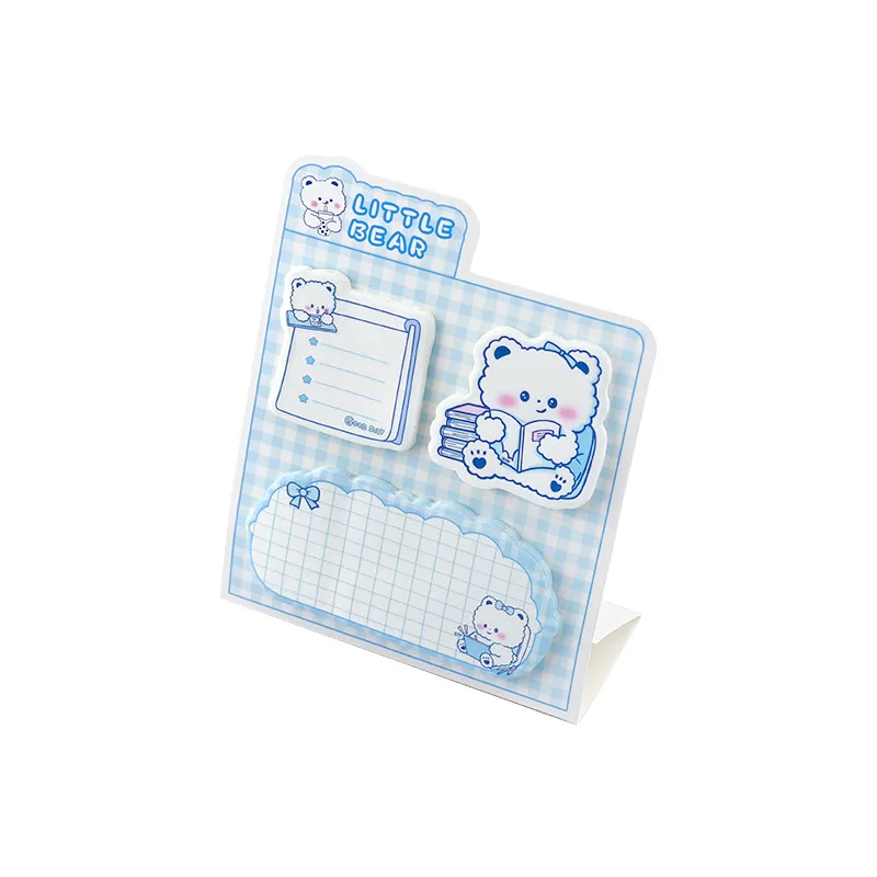 60 листов Bear Treasure Post Note Become Sweet Soft Cute Bear Face Super Healing Notes Маркировка Обучение Подарок Липкий блокнот для заметок (art.: 3920d2f88d031) - 3920d2f88d031