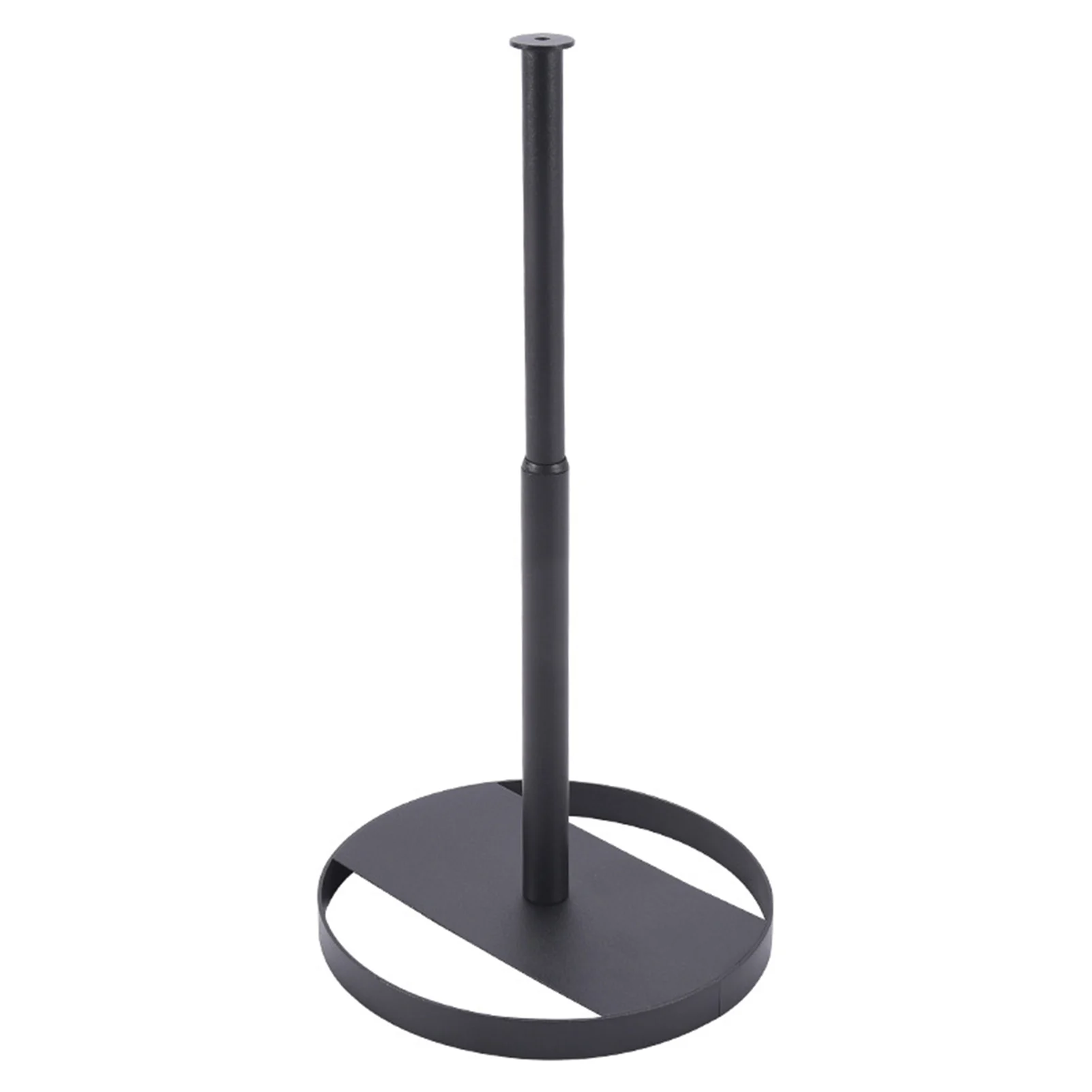 

Easy Install Stable Bathroom Carbon Steel Toilet Paper Holder Kitchen Free Standing Daily Home With Telescopic Rod Detachable