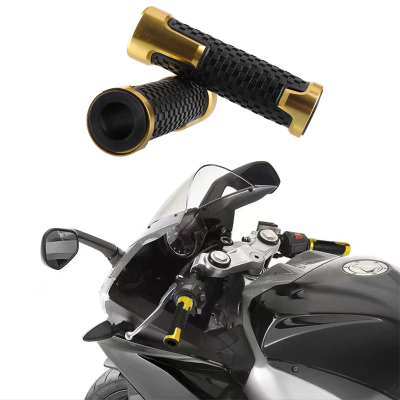 Фото Мотоциклетные ручки для руля 7/8 дюйма, 22 мм, 24 мм, ручки для HONDA CB1000R SUZUKI GSXR YAMAHA TMAX500, аксессуары для мотоциклов №3