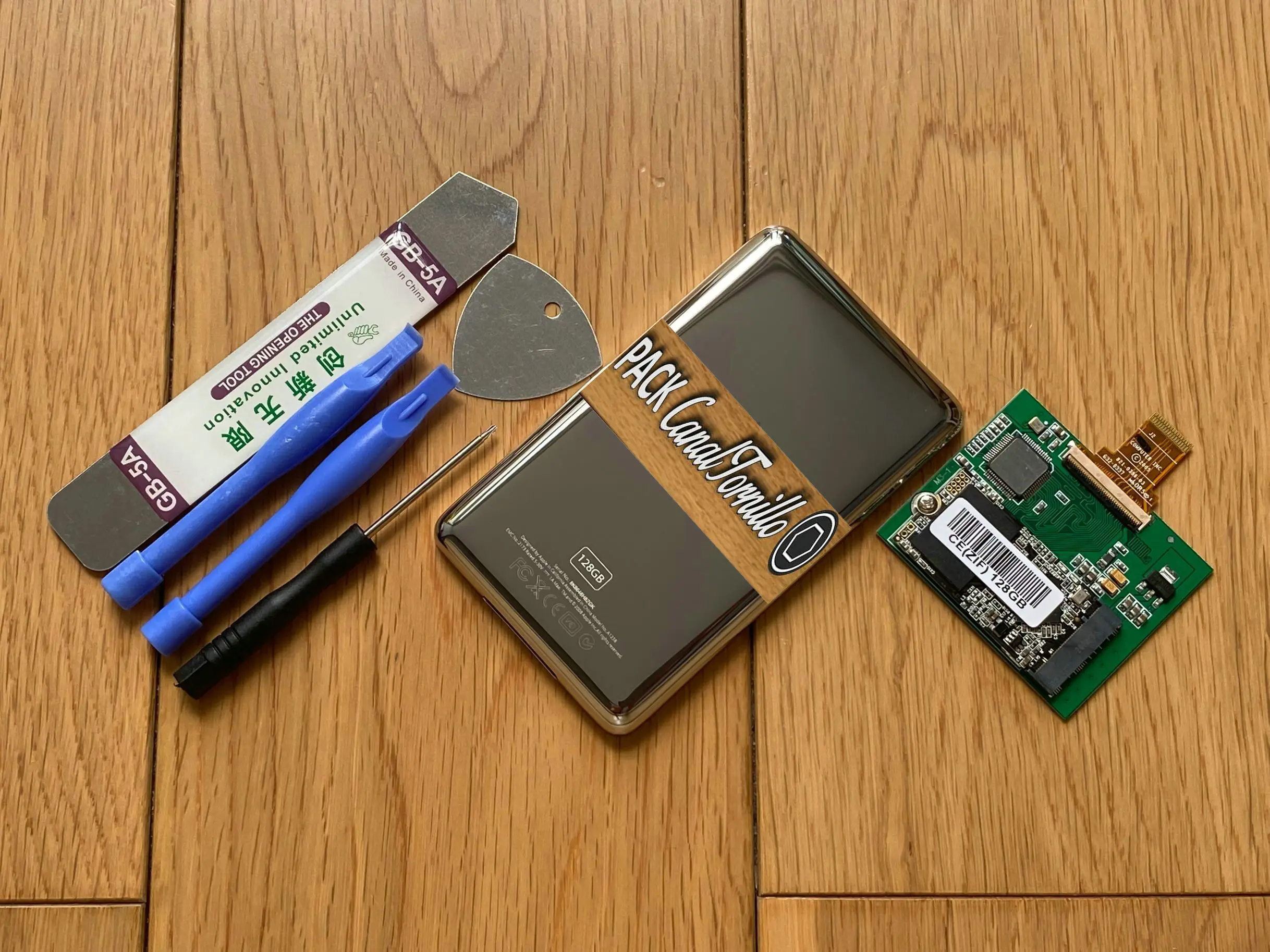 Задняя крышка для iPod Classic 6th 6.5th 7-го поколения 160GB Замена MK1634GAL MK1231GAL MK8022GAA 128G задняя