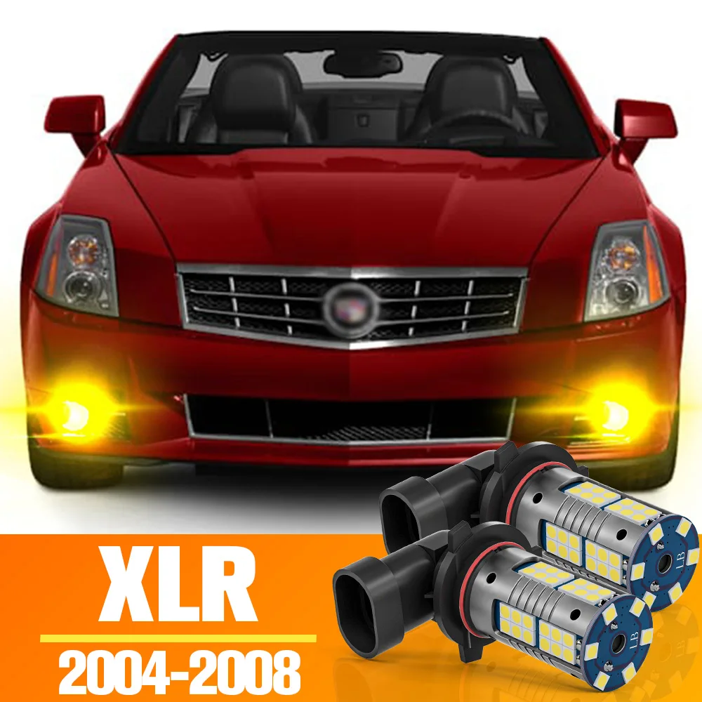 

2pcs LED Front Fog Light Bulb Accessories For Cadillac XLR 2004 2005 2006 2007 2008