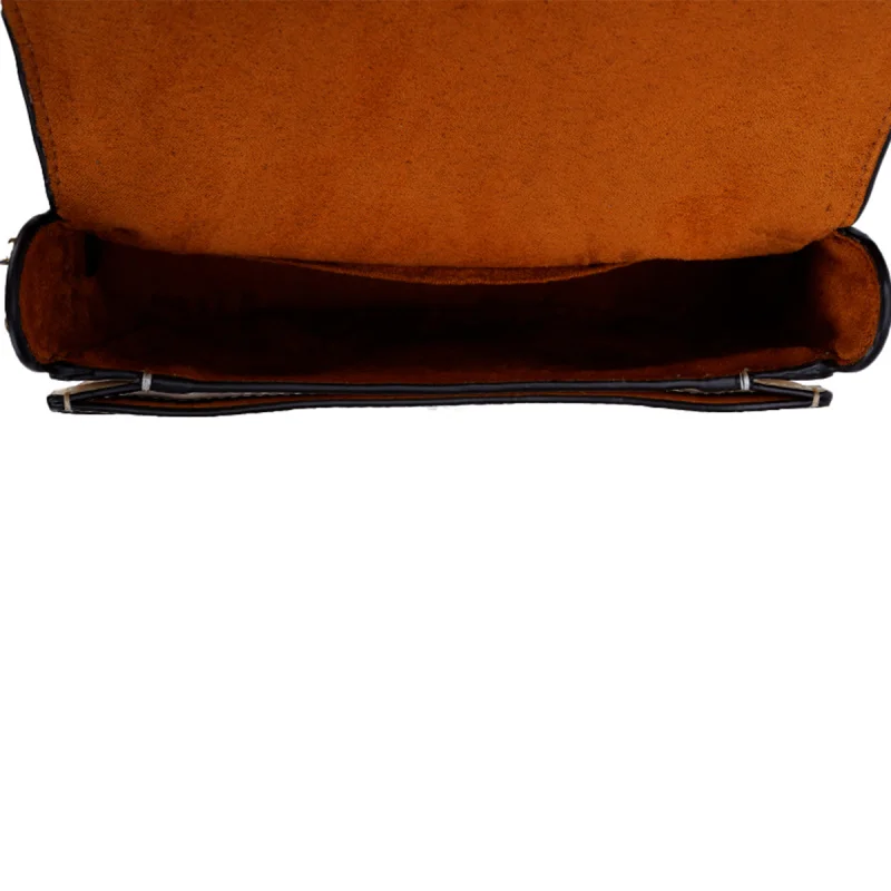 Тренер Aolai Маленькая женская сумка через плечо из ПВХ и кожи седельная C2806