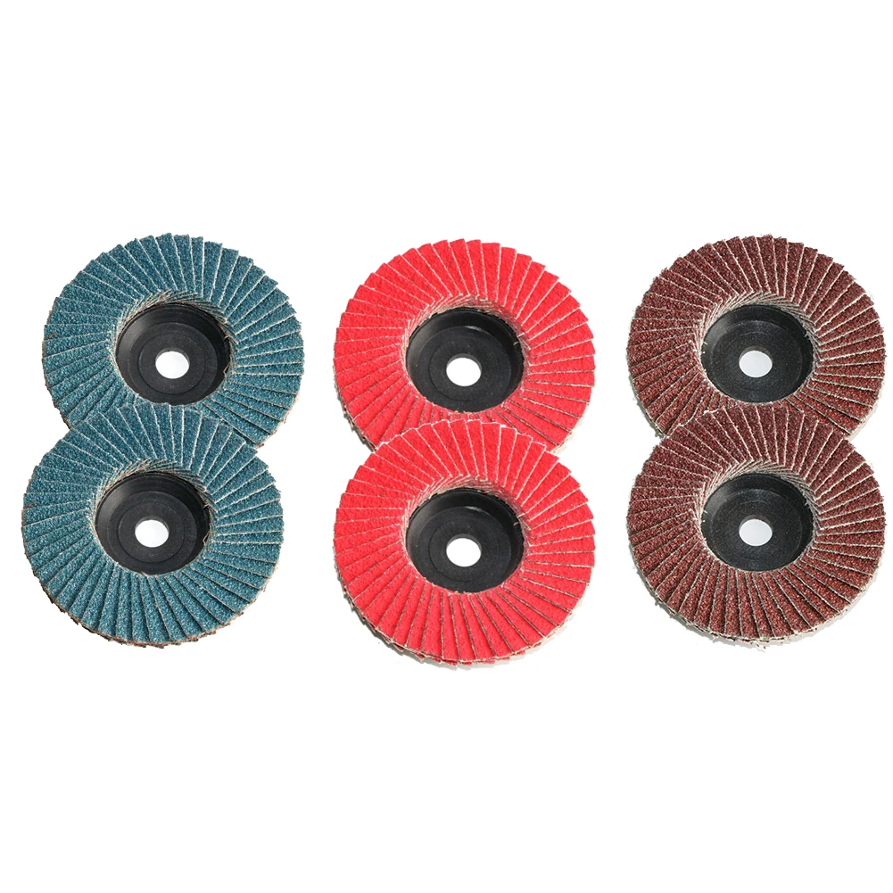 

Grinder Flap Discs Sanding Abrasive Tool 75mm Set 10mm hole 3" Grinding