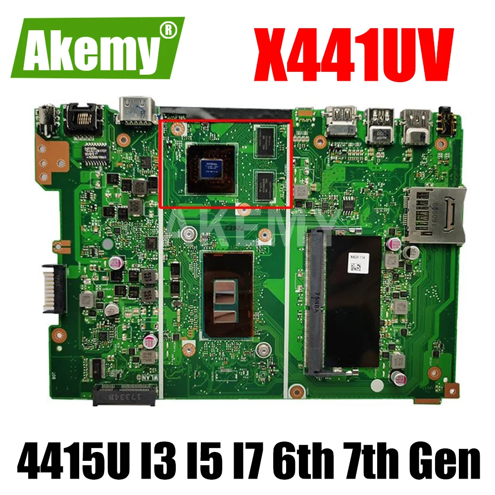     X441UV 4415U I3 I5 I7 6-   7-  4  8    Asus X441U X441UQ X441UR X441UB A441U  