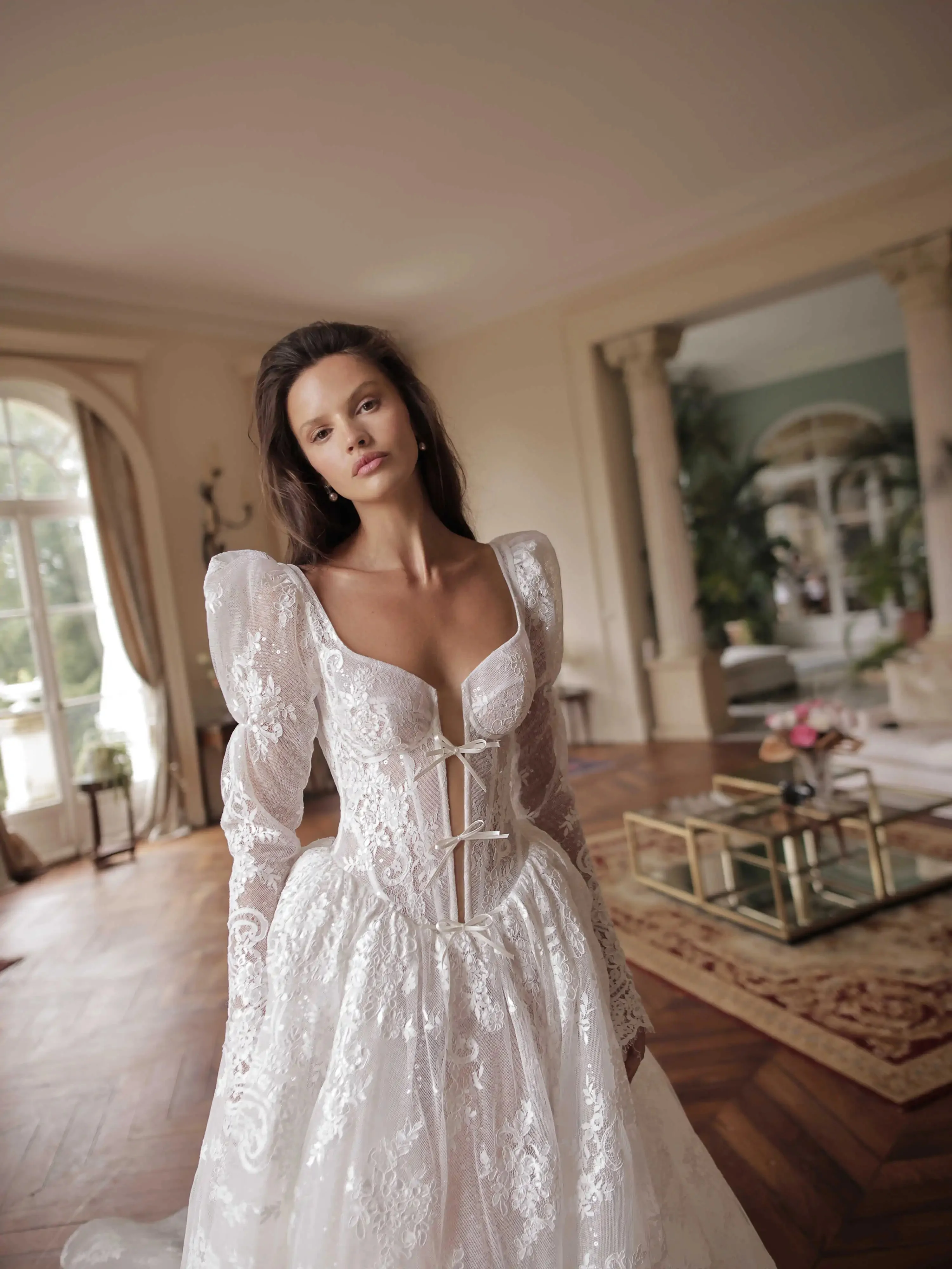 Vestido De Novia Corte Princesa Кружевное свадебное платье Платья 2025 Роскошный корсет с