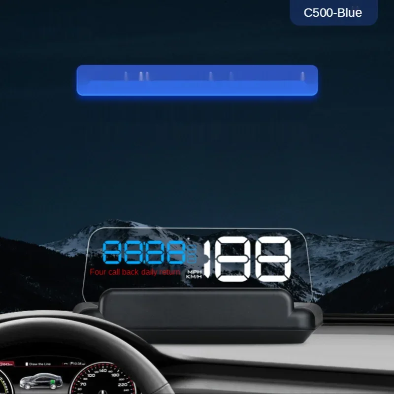 hud проекционный дисплей obd автомобиль портативный температура воды скорость