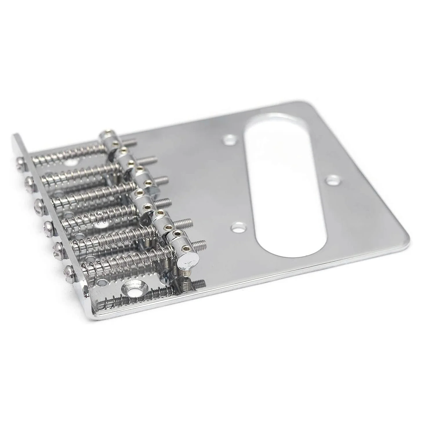 Винтажный стиль 6 струн седло мост для теле Электрический фотоэлемент