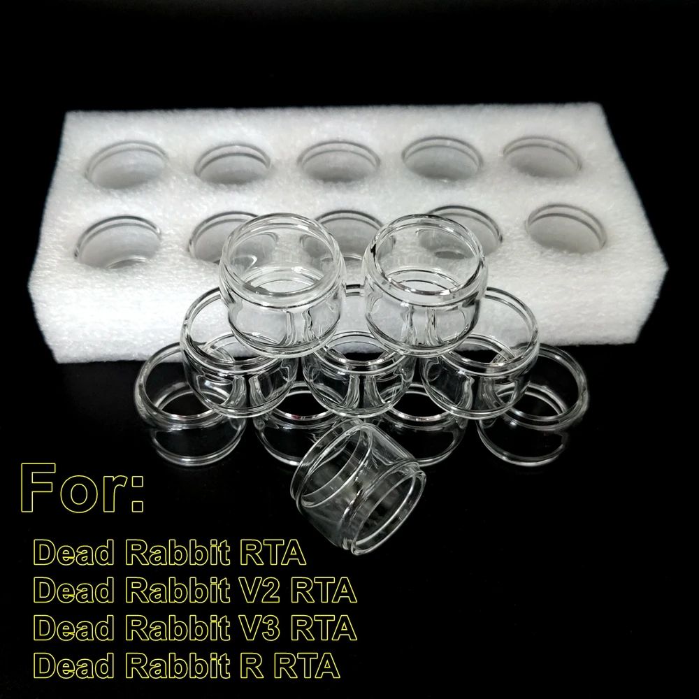 

30/2 шт., запасные стеклянные лампы для Dead Rabbit V2 V3 R RTA