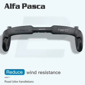 УГЛЕРОДНЫЙ руль Alfa Pasca, руль дорожного велосипеда, руль руля 400420440 мм, руль велосипеда
