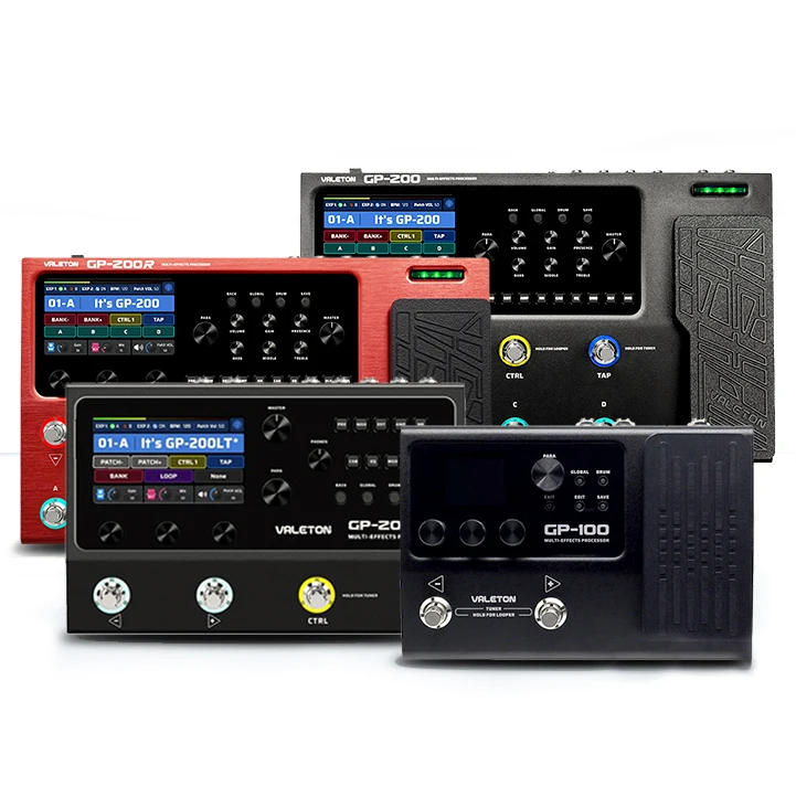 Valeton GP-100 | Искусственная имитация басов для гитары, имитация шкафов, мультиэффектов с педалью выражения, стерео OTG USB