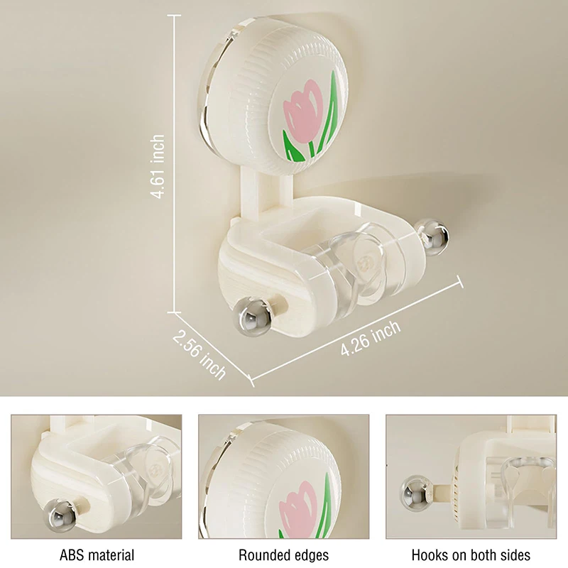 Бытовой душ Фиксированный артефакт на присоске Кронштейн для душа Цветочный