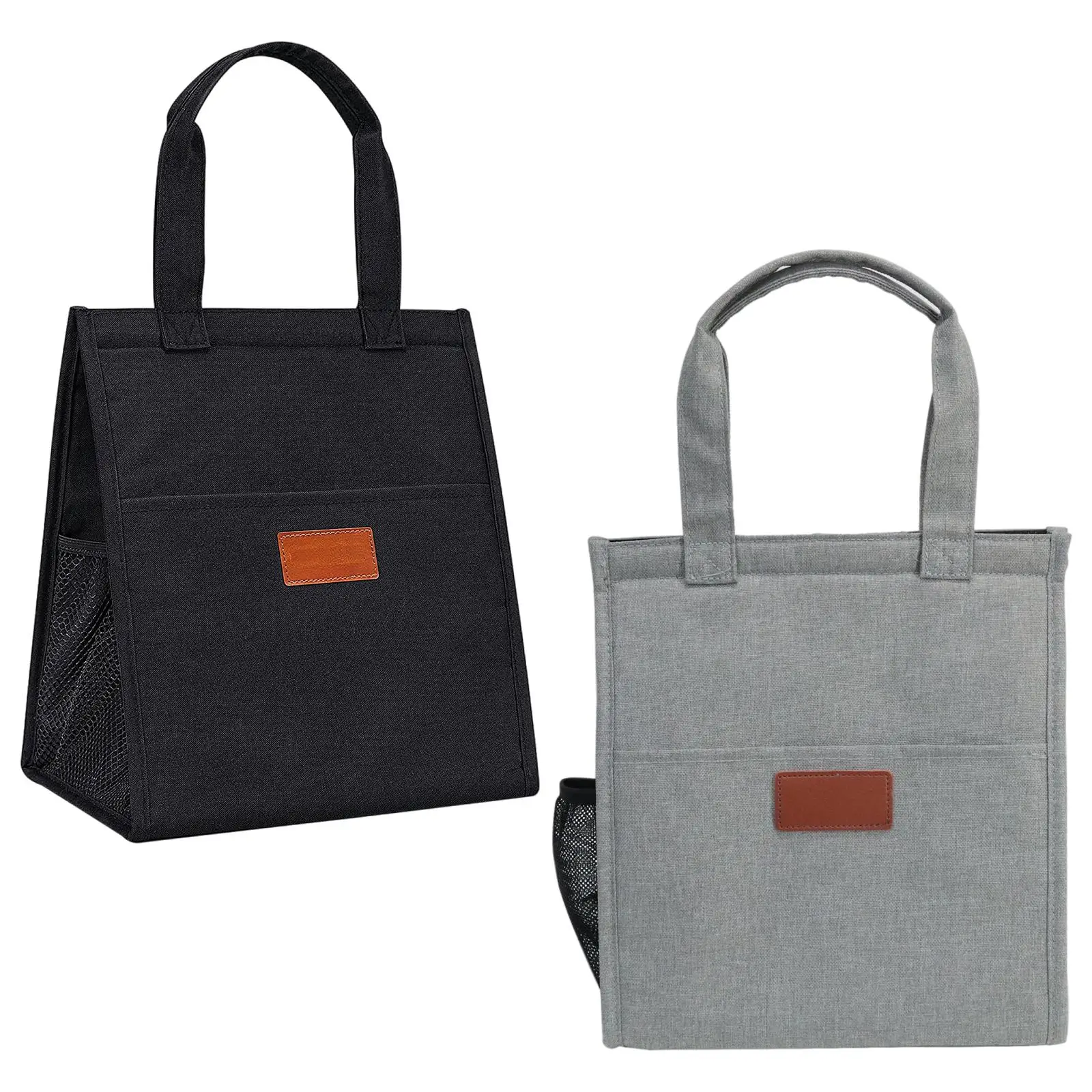 

Large Capacity Insulated Thermal Cooler Tote Pouch with Handle Collapsible Handbag for Adults Kids Beach, Work, Travel, Picnic