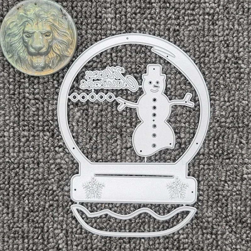

Snowman metal cutting dies for scrapbooking merry Christmas DIY paper card embossing decorative craft die cut