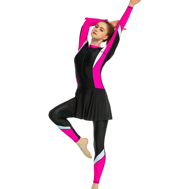 

2022 New Burkini Muslim Swimwear Plus Size Full Body Swimsuit For Women Borkini Femme Musulmane Modest Fashion Islamic Clothing