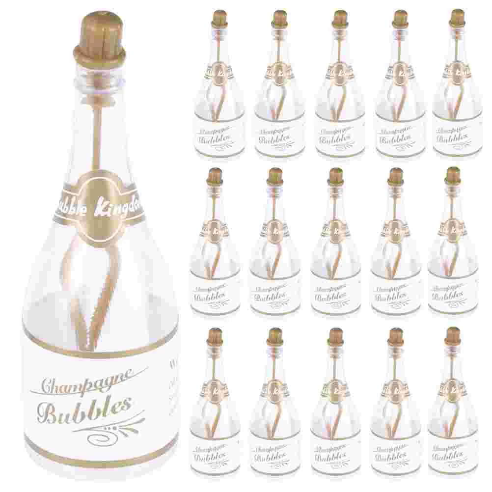 

24pcs Mini Bubble Bottles Empty Bubble Bottles Party Bubble Bottles